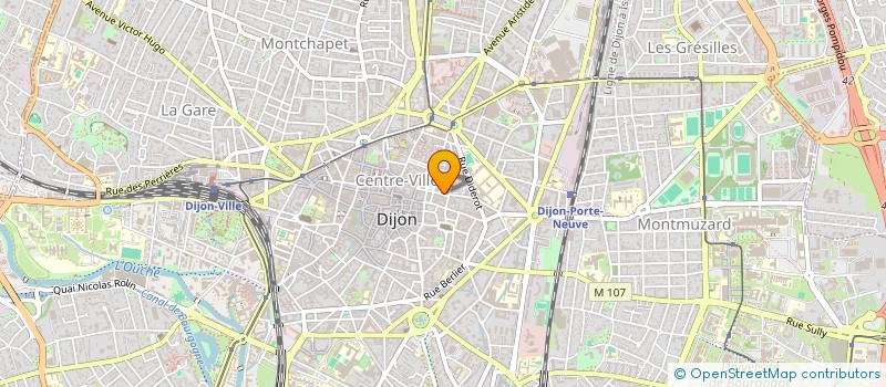 localisation de l'entreprise MADAME MATHILDE VENOT à DIJON