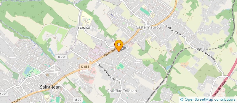 localisation de l'entreprise MADAME MATHILDE VERSMEE  ROUFFIAC-TOLOSAN