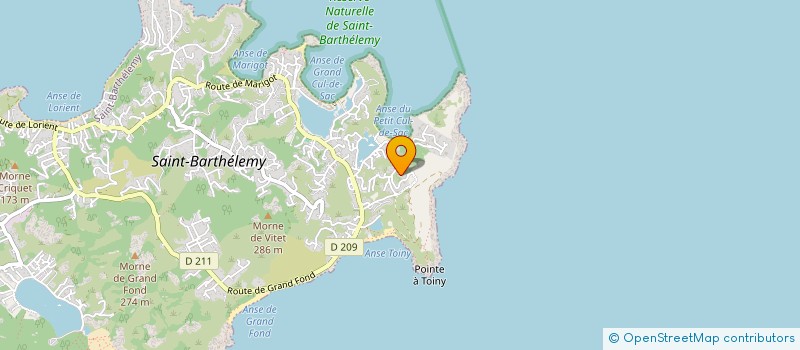 localisation de l'entreprise MADAME MATHILDE VIAL  SAINT-BARTHELEMY