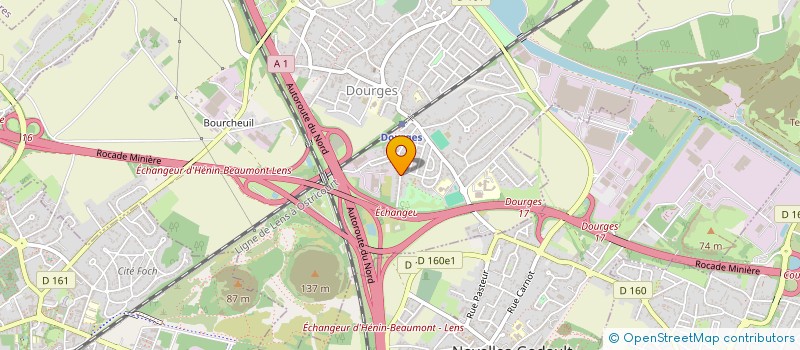 localisation de l'entreprise MADAME MATHILDE VIENNE  DOURGES