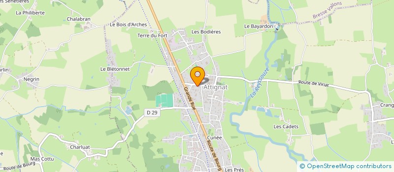 localisation de l'entreprise MADAME MATHILDE VIERNE à ATTIGNAT