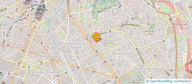 localisation de l'entreprise MADAME MATHILDE VIGNEAU  PANTIN