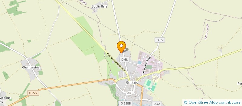 localisation de l'entreprise MADAME MATHILDE VILCOCQ  REBAIS