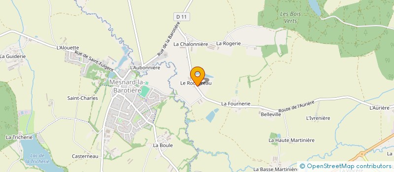 localisation de l'entreprise MADAME MATHILDE VILLENEUVE à HERBIERS (LES)