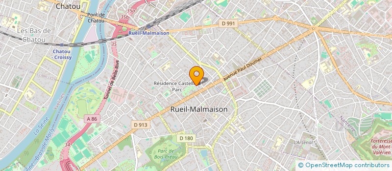 localisation de l'entreprise MADAME MATHILDE VINCENT à RUEIL-MALMAISON