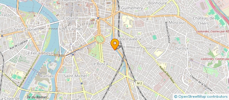 localisation de l'entreprise MADAME MATHILDE VINTROU à TOULOUSE