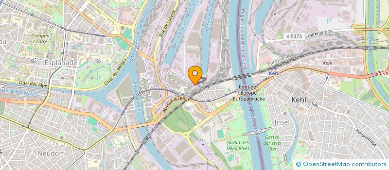 localisation de l'entreprise MADAME MATHILDE VOIRIN à STRASBOURG
