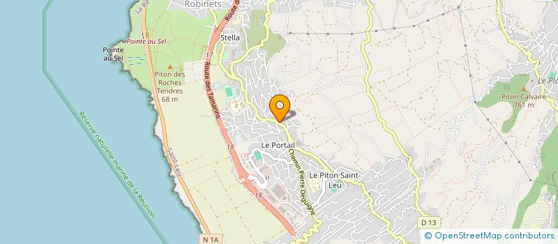 localisation de l'entreprise MADAME MATHILDE WANLIN  SAINT-LEU