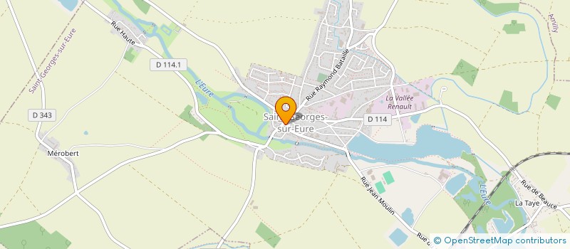 localisation de l'entreprise MADAME MATHILDE WIERYSZKOW à SAINT-GEORGES-SUR-EURE