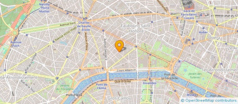 localisation de l'entreprise MADAME MATHILDE WOJAZER  PARIS