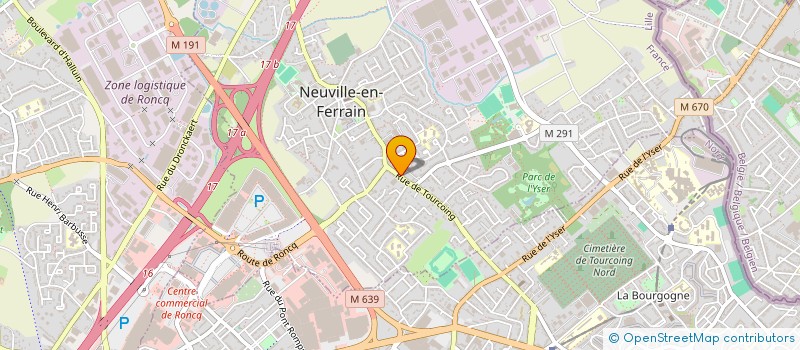 localisation de l'entreprise MADAME MATHILDE WOUTERS à NEUVILLE-EN-FERRAIN