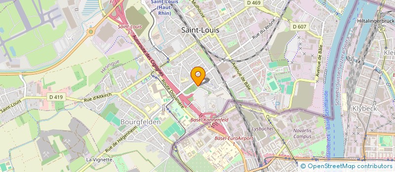 localisation de l'entreprise MADAME MATHILDE ZEH  SAINT-LOUIS