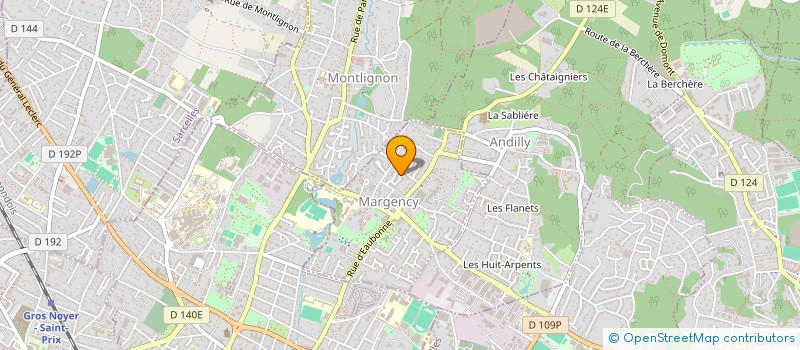 localisation de l'entreprise MADAME MATHILDE ZOUAOUI à MARGENCY