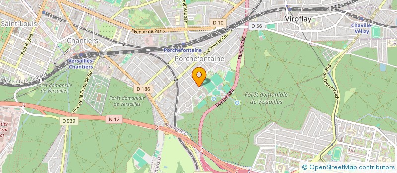 localisation de l'entreprise MADAME MATHILDEILDE OMOND à VERSAILLES