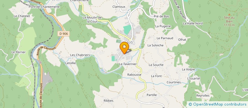 localisation de l'entreprise MADAME MATHYLDE ALLORENT  JOB