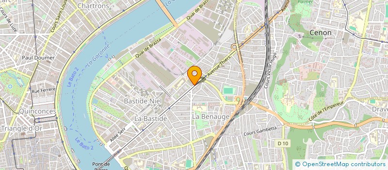 localisation de l'entreprise MADAME MATILDA COUDERT  BORDEAUX