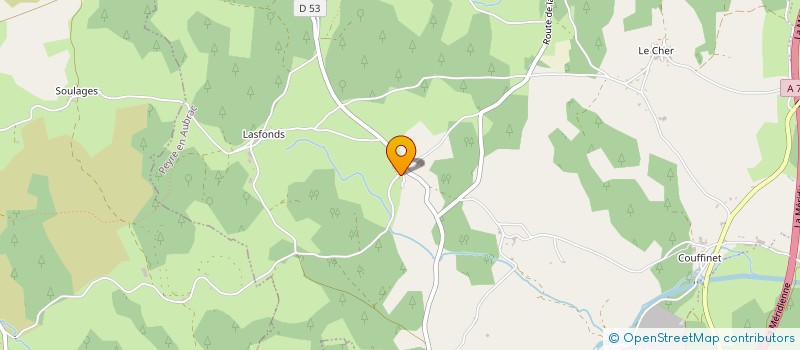 localisation de l'entreprise MADAME MATILDA MILSOM  PEYRE EN AUBRAC