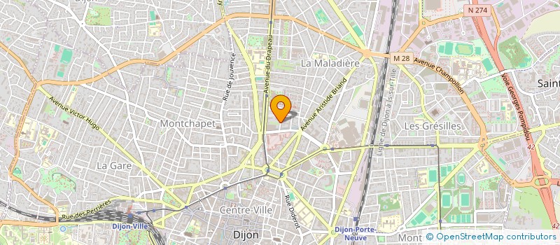 localisation de l'entreprise MADAME MATILDA SULA  DIJON