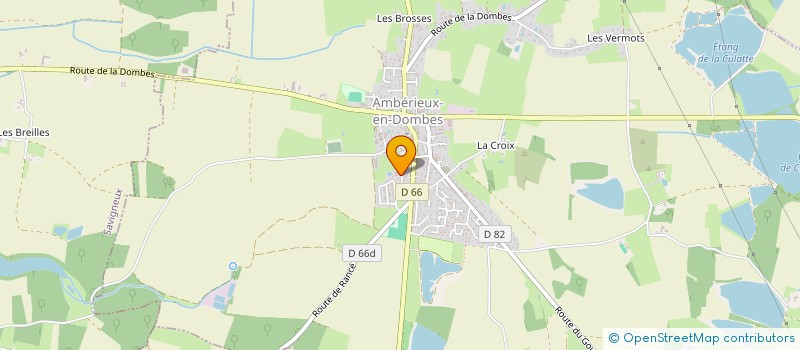 localisation de l'entreprise MADAME MATILDE CEA  AMBERIEUX-EN-DOMBES