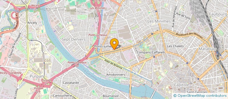 localisation de l'entreprise MADAME MATILDE CESTA  TOULOUSE