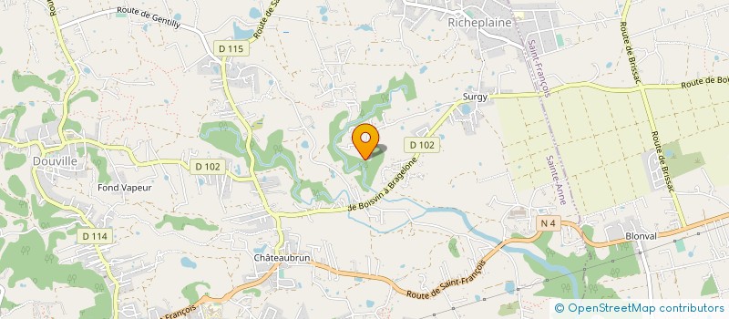 localisation de l'entreprise MADAME MATILDE RAMMOU  SAINTE-ANNE