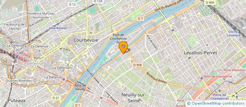 localisation de l'entreprise MADAME MATISA MENDES FARIA à NEUILLY-SUR-SEINE