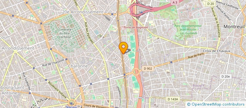 localisation de l'entreprise MADAME MATOU FATY  PARIS