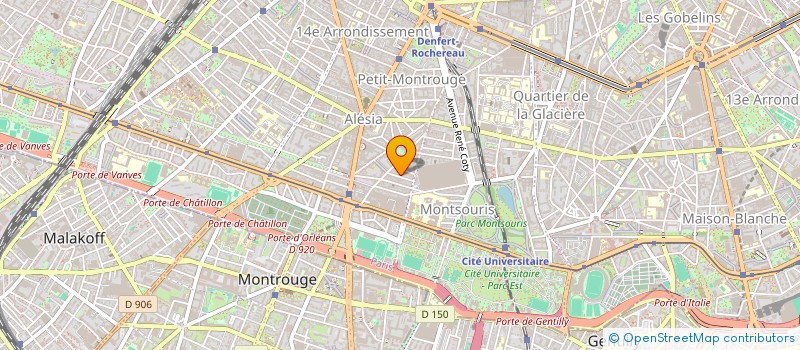 localisation de l'entreprise MADAME MATTA MULLER  PARIS