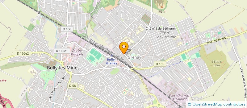 localisation de l'entreprise MADAME MATTEA LEFEBVRE  GRENAY