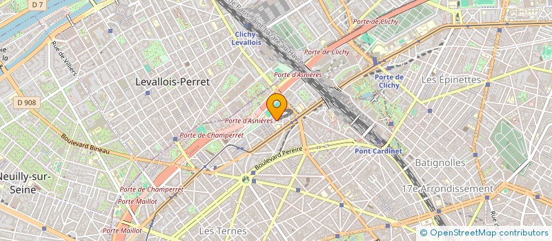 localisation de l'entreprise MADAME MATTELINE SOUVERAIN  PARIS