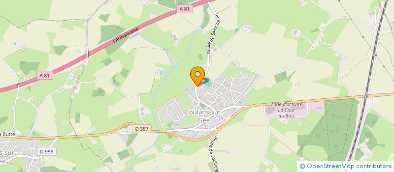 localisation de l'entreprise MADAME MATTHAIOS POULINAKIS  COULANS-SUR-GEE