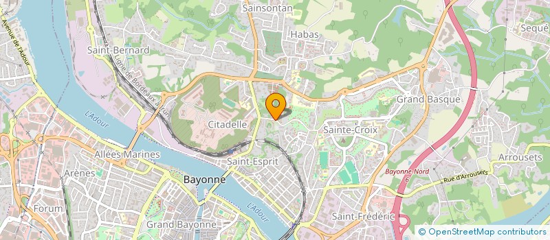 localisation de l'entreprise MADAME MATTHIEU LEPPHAILLE à BAYONNE