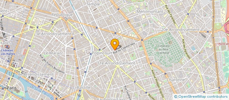 localisation de l'entreprise MADAME MATTIA BONETTI  PARIS