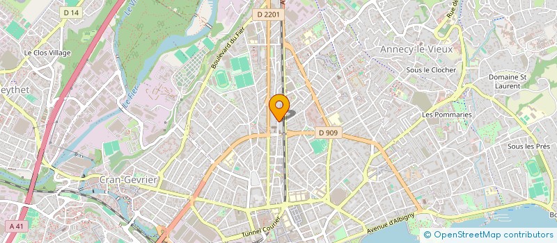 localisation de l'entreprise MADAME MATTIA GATTUSO à ANNECY