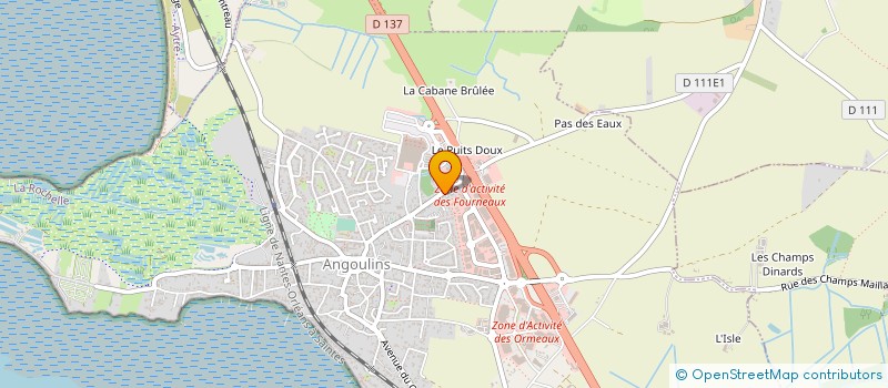 localisation de l'entreprise MADAME MATTIS NOEL à ANGOULINS