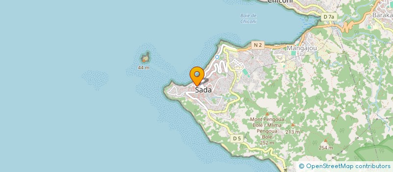 localisation de l'entreprise MADAME MATTOIR ISSIHACA à SADA
