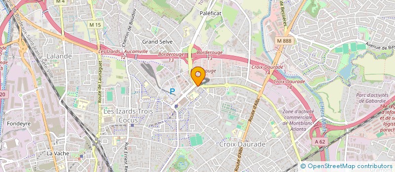 localisation de l'entreprise MADAME MATY FALL  TOULOUSE