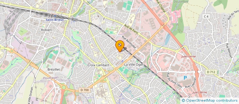 localisation de l'entreprise MADAME MATY GUEYE à SAINT-BRIEUC