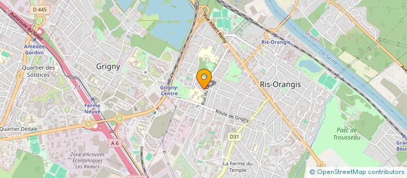 localisation de l'entreprise MADAME MATY N'GOM  RIS-ORANGIS