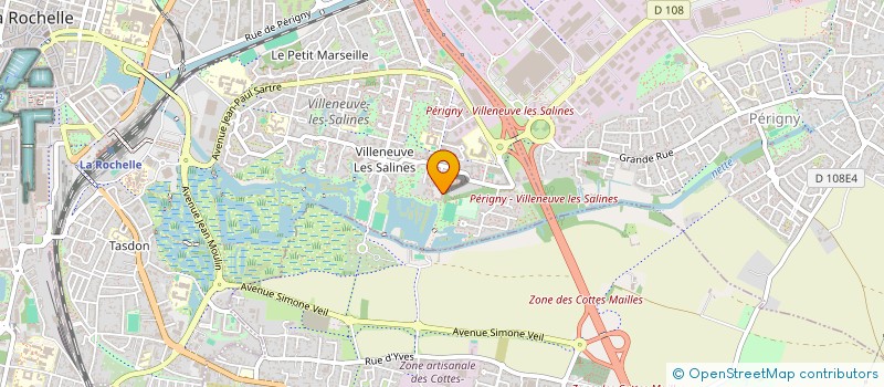 localisation de l'entreprise MADAME MATY NIANG  LA ROCHELLE