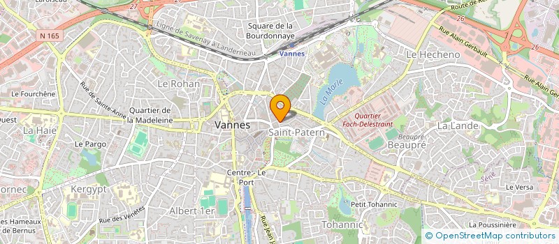 localisation de l'entreprise MADAME MATYLDA BABIARCZYK à VANNES