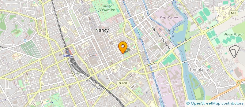 localisation de l'entreprise MADAME MATYLDA PAWLAK  NANCY