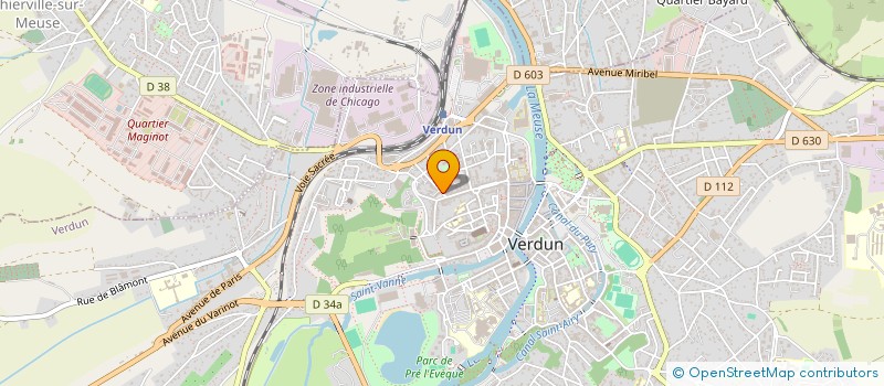 localisation de l'entreprise MADAME MAUD ADAM à VERDUN