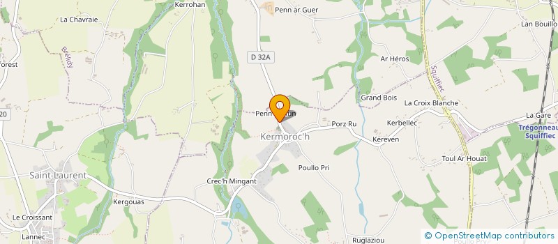 localisation de l'entreprise MADAME MAUD ANDRE  BEGARD