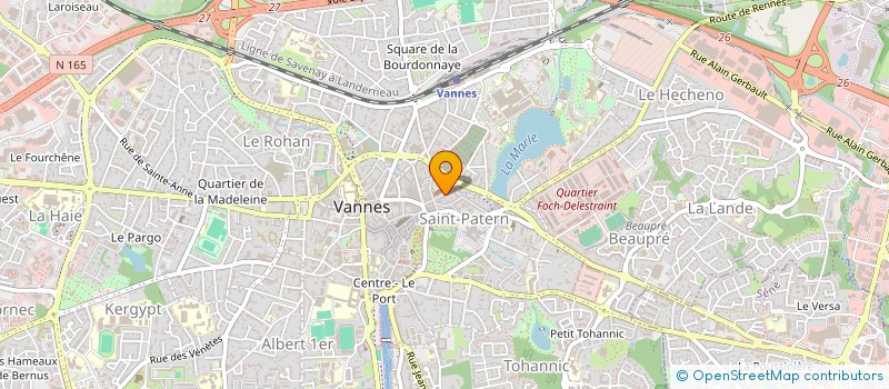 localisation de l'entreprise MADAME MAUD ANDRYJASKIEWICZ  VANNES