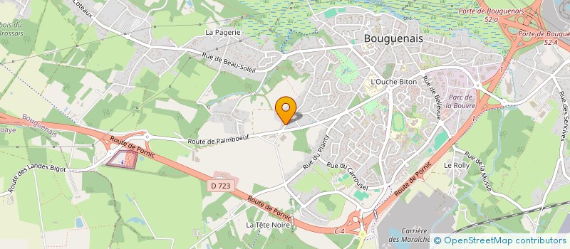 localisation de l'entreprise MADAME MAUD AUGUSTE à BOUGUENAIS