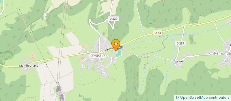 localisation de l'entreprise MADAME MAUD BARI  DAMBELIN