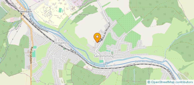 localisation de l'entreprise MADAME MAUD BARRIQUAND  SARREINSMING