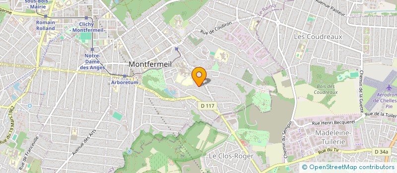 localisation de l'entreprise MADAME MAUD BEAUFOUR à MONTFERMEIL