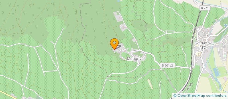 localisation de l'entreprise MADAME MAUD BEAULIEU  MUTIGNY